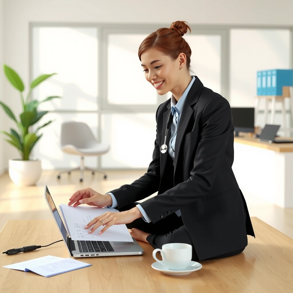 Personne gérant ses préférences de cookies sur ordinateur